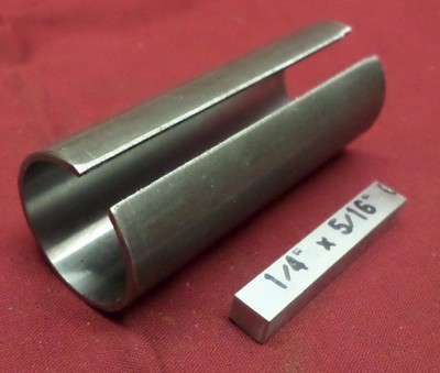 1'' to 1 1/ 8 inch 1/4'' Key Gas Engine pulley Crank Shaft Sleeve adapter Predator