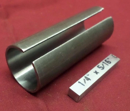 1" to 1 1/ 8 inch 1/4" Key Gas Engine pulley Crank Shaft Sleeve adapter Predator