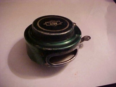 HORROCKS IROTTSON (H-I) FLY REEL, UTICA NY, GREEN CASE