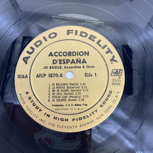Jo Basile, His Accordion And Orchestra "Accordion D'España" LP - Imagen 4 de 7