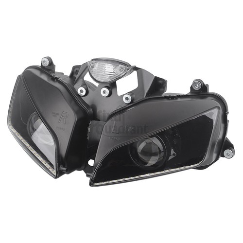 Hi/Lo Beam Amber Devil Eyes Headlight Assembly For Honda CBR600RR / F5 2003-2006 - Picture 19 of 24