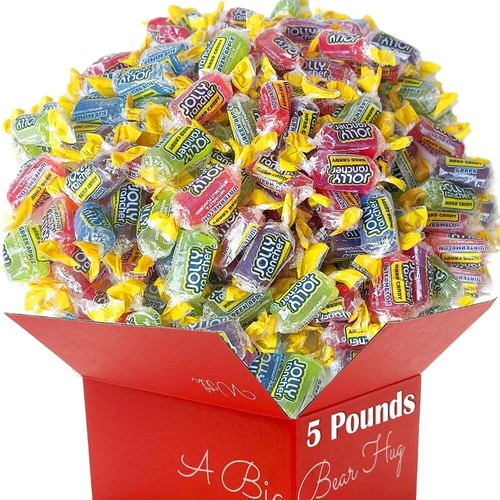 5-Pound Jolly Rancher Hard Candy Assortment - Individually Wrapped Fruity Treats - Picture 3 of 9