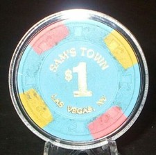 1. Sam's Town Casino Chip - Las Vegas, Nevada - 1998