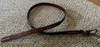 Sperry Top-sider Women’s Hunter Green Navy Plaid Tan Leather Skinny Belt Size L — photo 3