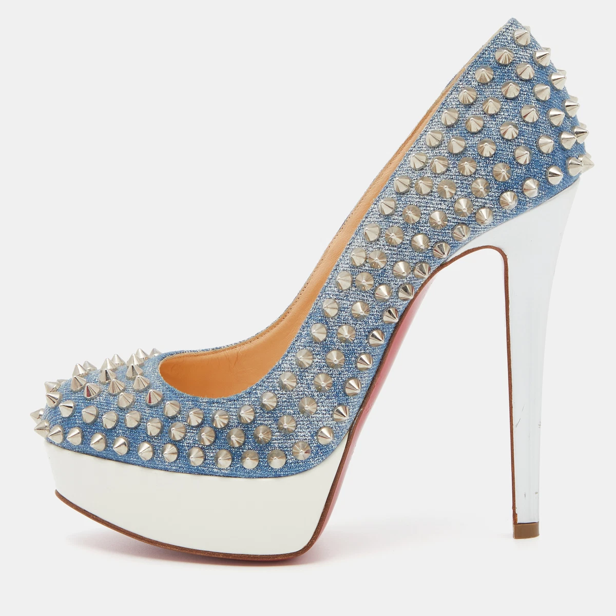 Light blue shop louboutins