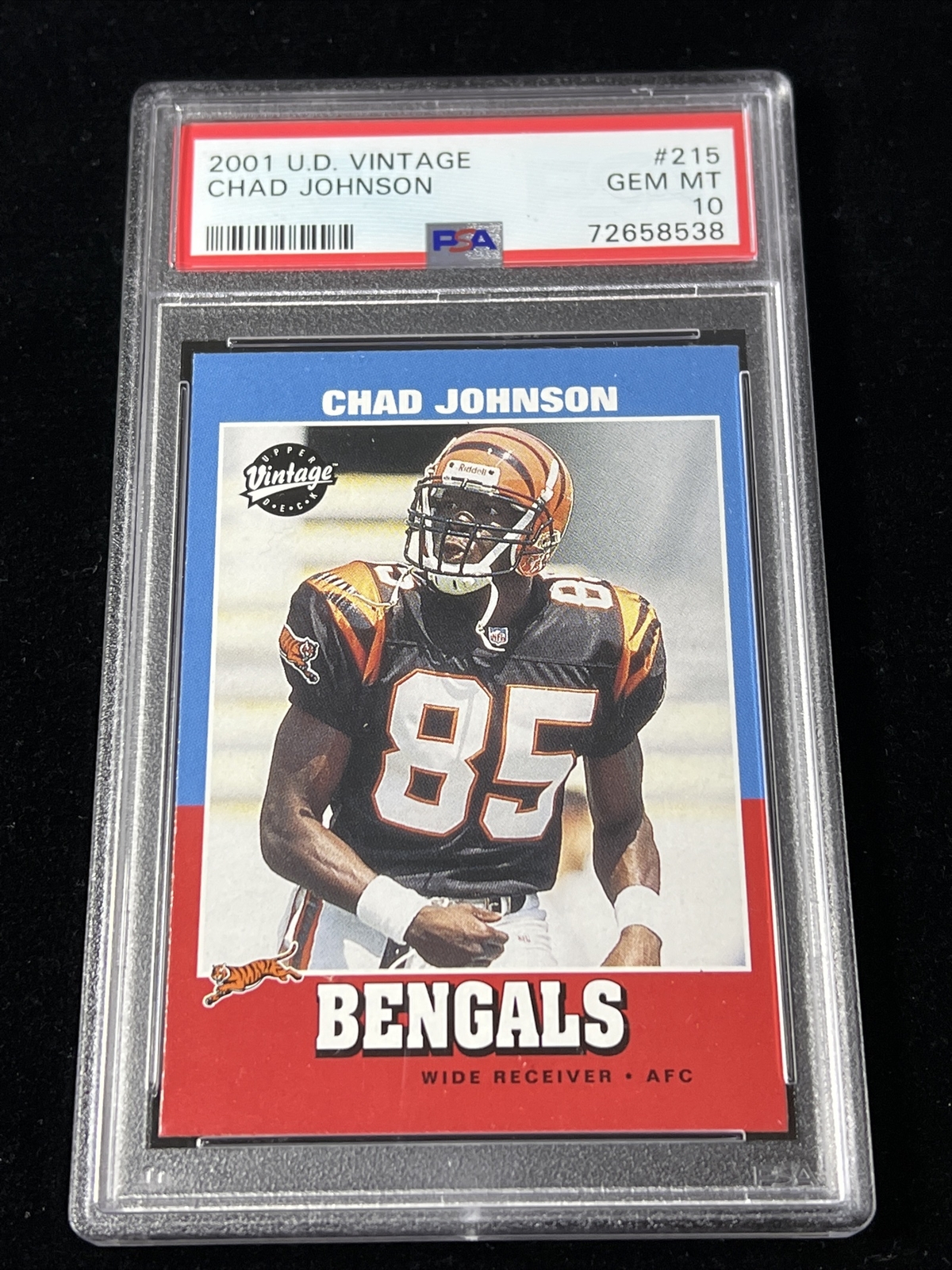 Chad Johnson Upper Deck Vintage #215 Base