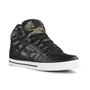 black high top dc shoes