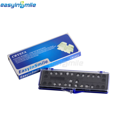 Supports Céramique Orthodontique Easyinsmile Roth Slot .022 Crochets 3-4-5 - Pour Dentiste