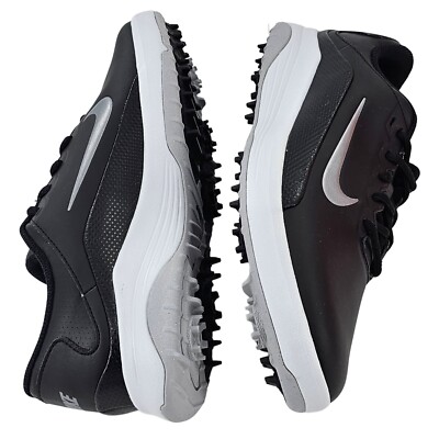 NIKE Vapor AQ2302 001 NIB Spikeless Fitsole  Black & Metallic Grey Golf Shoes NIKE Vapor AQ2302 001 NIB Spikeless Fitsole Black & Metallic  main image 3