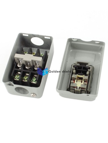 CBSN-315 ON/OFF 3 Phase Self-Locking PowerPushButton Switch AC 380V 15A ...