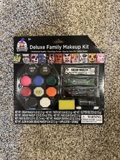 Deluxe Family Happy Halloween 16 piece Makeup Kit Theater - NEW