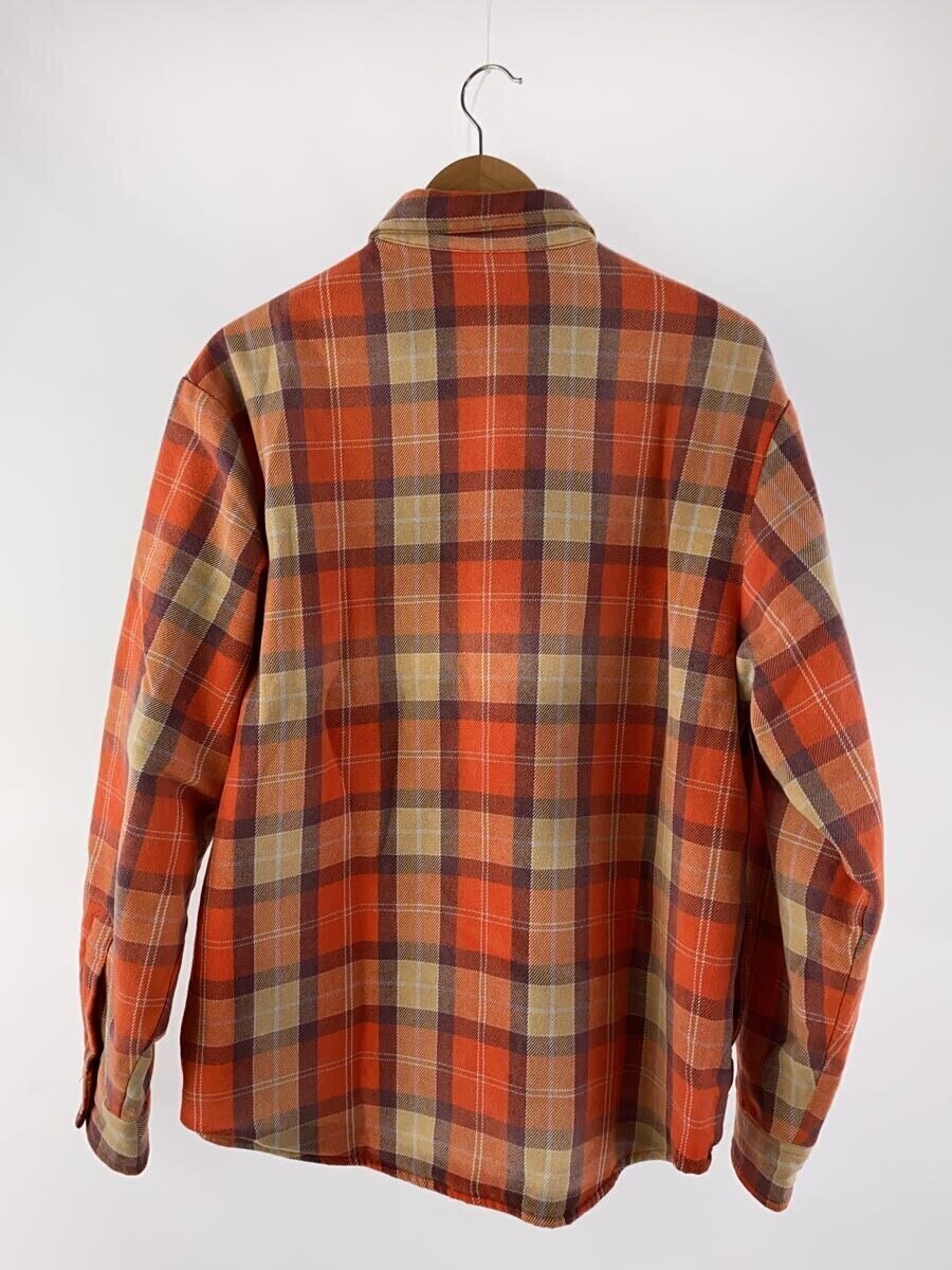 Supreme 24SS Quilted Flannel Snap Shirt M Cotton ORN Check | eBay 