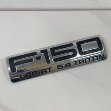 2004-2008 Ford F-150 Lariat Emblem Logo Badge Front Passenger Fender Chrome