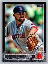 2015 Topps #131 Edward Mujica Black #/64