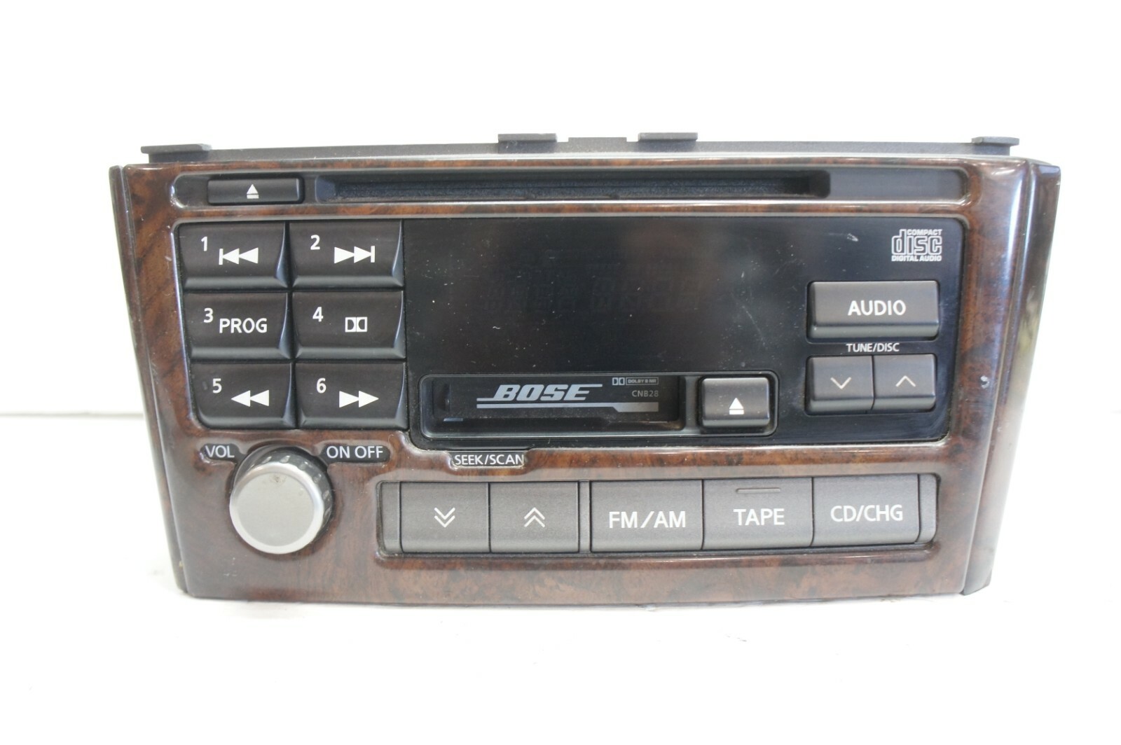 **READ** 01-03 Nissan Maxima Radio AM FM Single CD Tape PN-2383D CNB28 ...