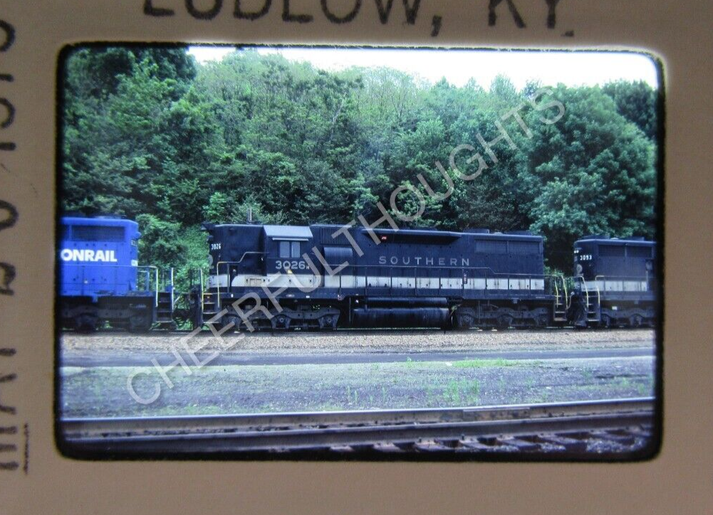 Original '79 Kodachrome Slide SOU Southern 3026 SD35 Ludlow, KY