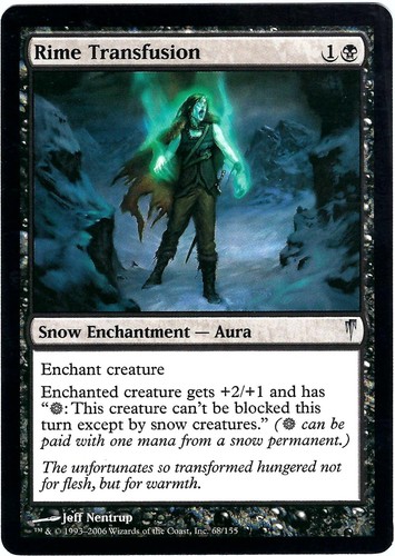 (4X) Rime Transfusion Coldsnap Uncommon – MTG Magic the Gathering Card - Picture 2 of 9
