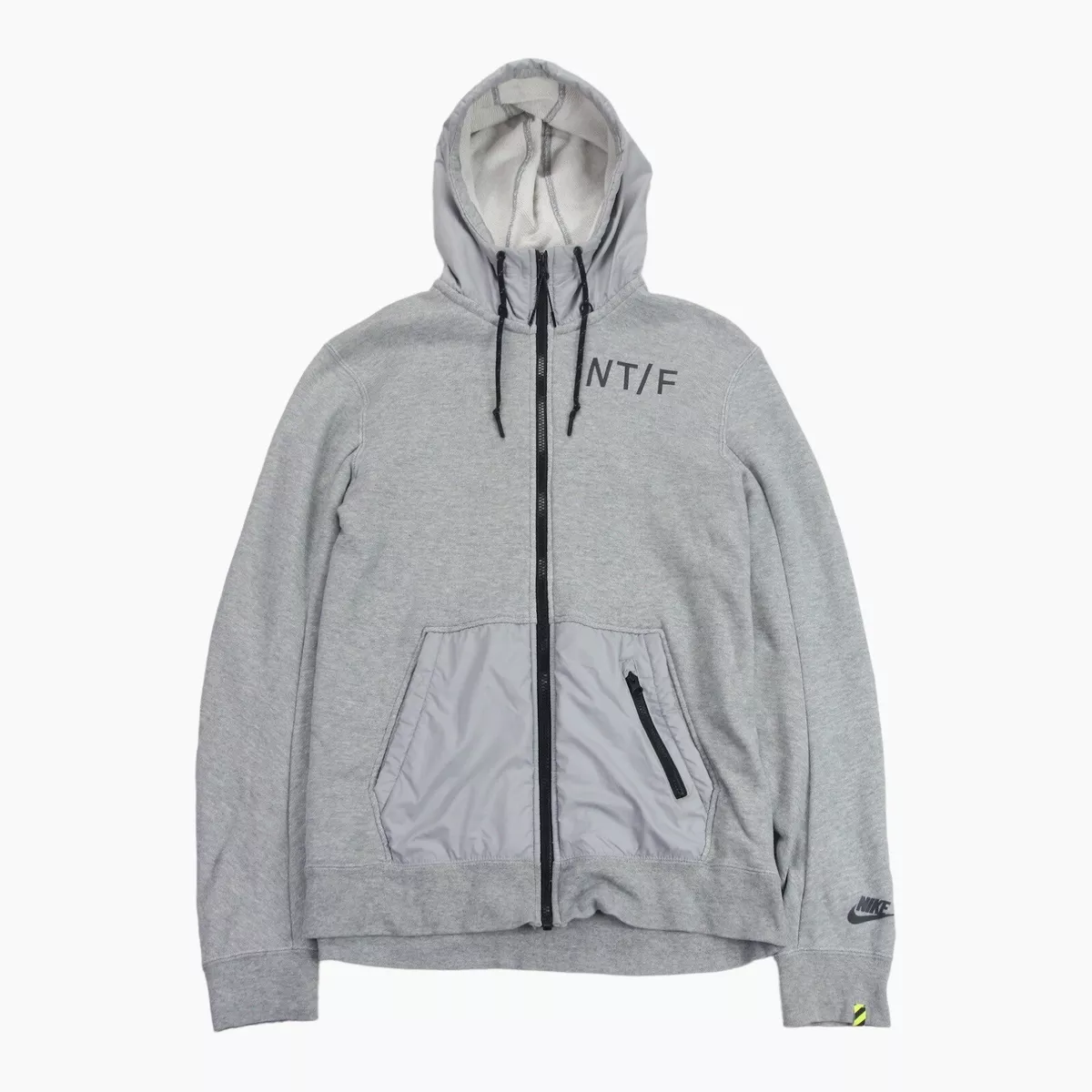 Grey cotton hotsell nike hoodie