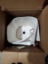 *NEW* Fully Formed Disposable White Chef Hats 10" 12PACK