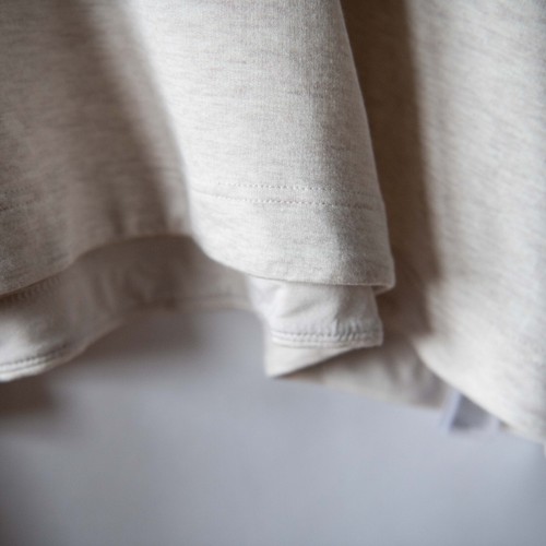Athleta Westwood Relaxed Oversized Sweatshirt Tee V-Neck Collar NWT 1X - Picture 7 of 15