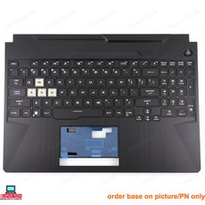 ASUS FX506 FA506 RGB backlit US keyboard palmrest with Air outlet non-touchpad