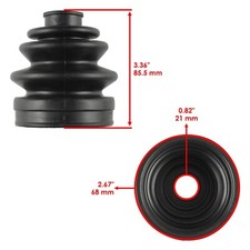 Rear Left Right CV Axles For Yamaha Rhino 660 (2004-2007) & Rhino 450 (2006-2009) – OnCarmotor - View #2