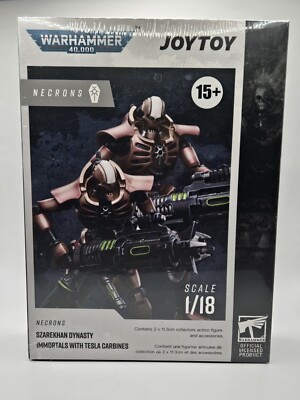 JoyToy Warhammer 40K Necrons Szarekhan Dynasty Immortals With Tesla Carbines 