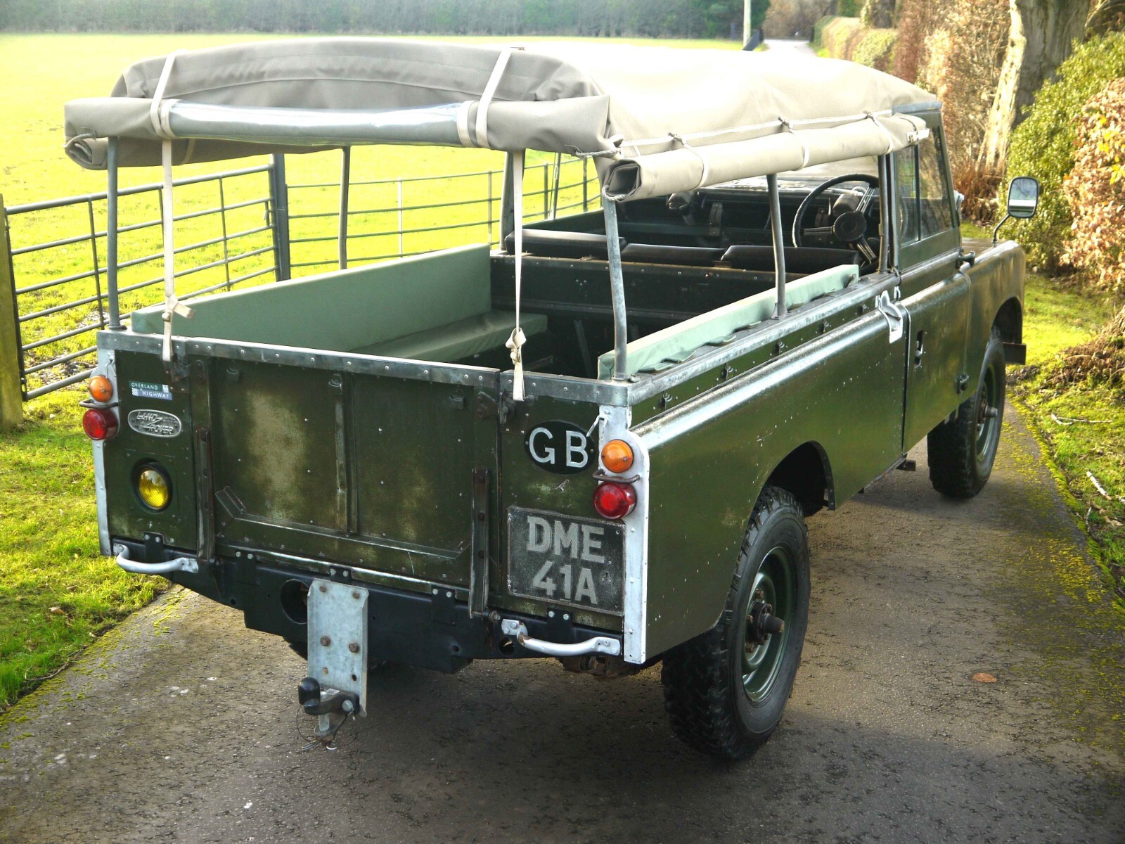 1963 Land Rover Series 2A IIA 109" 3.0 6cyl Soft Top Fairey Overdrive