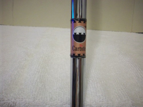Carbite HZ Putter, Brass Insert, 35 Inch Steel RH, Original Grip. Nice - Picture 3 of 7