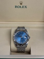 Rolex Datejust 41 Azzuro Blue dial 126334 2026 New Unworn