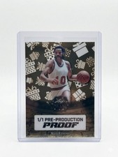 Leaf Metal 1/1 Pre-Production Proof Walt Frazier Basketball Trading Card