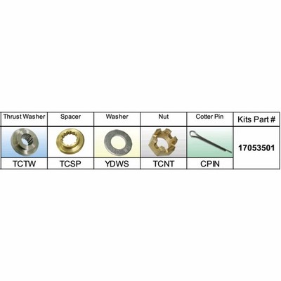 Solas TC-PKT Tohatsu/Nissan Kit Assembly 35-55HP #17053501