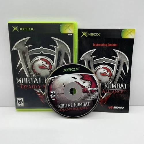 Mortal Kombat: Deadly Alliance (Microsoft Xbox) Tested & Complete|Ex Cond.|CIB