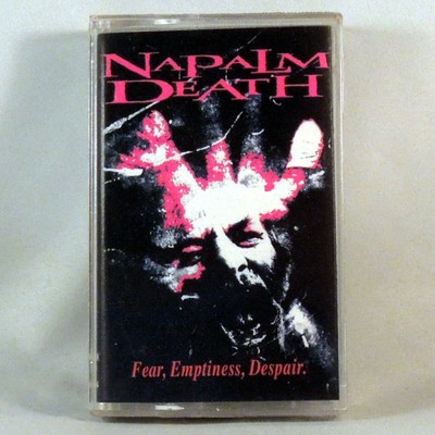 - NAPALM DEATH Fear Emptiness Despair Cassette Earache/Carrion 1994 MOSH 109