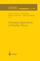 Emerging Applications Of Number Theory Dennis A. Hejhal (U. A.) Taschenbuch Xiii