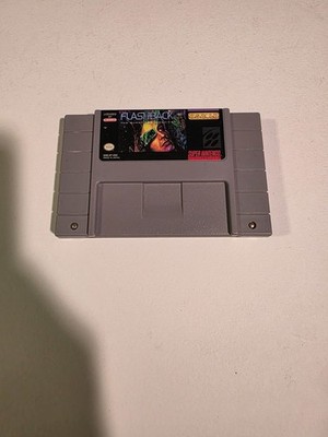 Flashback: The Quest for Identity (Super Nintendo SNES, 1993)   Authentic  
