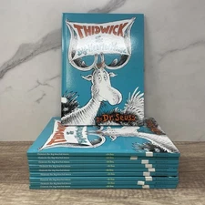 10 Thidwick The Big Hearted Moose by Dr Seuss Kohl's Cares Collector Edition Lot