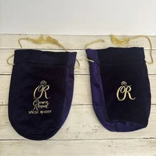 Crown Royal Limited Edition Special Reserve Bag Purple Lot of 2 Read**