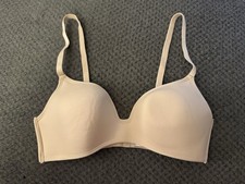 Maidenform Self Expressions Women's T-Shirt Bra Size 34B Nude Back Closure