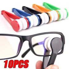 10/5/1pcs Eyeglass Cleaning Brush Microfiber Glasses Lens Cleaning Tool