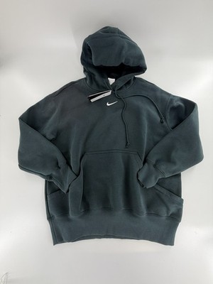 Nike Phoenix Fleece Oversized Womens Pullover Hoodie Size XS Seaweed DQ5860-391