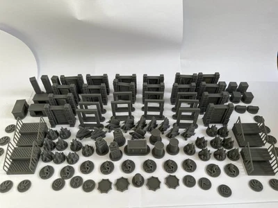 Terrain Elements Set for Resident evil 2/3 The Board Game