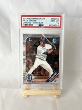 2019 Bowman Draft Chrome Riley Greene 1st Bowman RC #BDC-50 PSA 10 Tigers