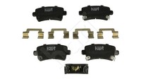 Hinterachse Hart 248 978 Bremsbelagsatz, Scheibenbremse FüR Chevrolet,Opel,Saab