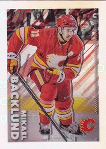2022-23 Topps Chrome Stickers Refractor #85 Mikael Backlund