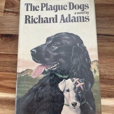 The Plague Dogs By Richard Adams 1978 Hardcover with DJ