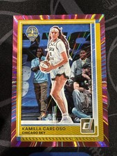 2025 Panini Donruss WNBA KAMILLA CARDOSO #32 Pink Laser /25 Chicago Sky🔥🏀🔥