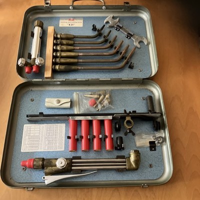 AGA X21 Schweiß- und Schneidbrenner-Set Gehäuse Autogenacetylen