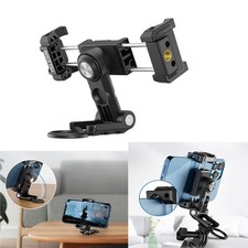 360  Rotatable Phone Holder Adjustable Phone Clip Holder Stand with Cold Shoe