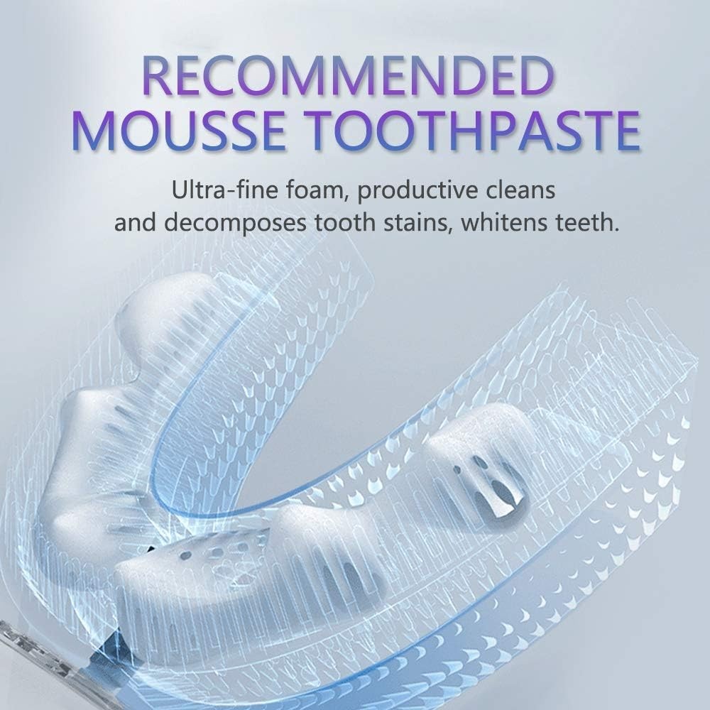 Ultrasonic Toothbrush for Adults Automatic Electric Toothbrush Portable Washable